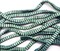 CzechMates Brick Beads, 50 pc Strand, Light Green Metallic Suede, Adorabilities